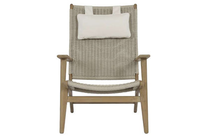 Sunset West - Coastal Teak Cushionless Highback Chair - SW5502-21HB veiw 2