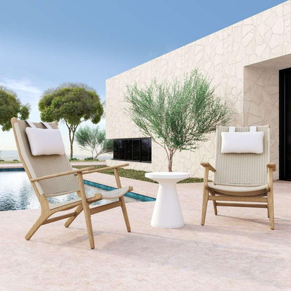 Sunset West - Coastal Teak Cushionless Highback Chair - SW5502-21HB veiw 4