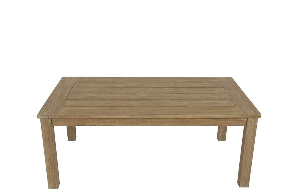 Sunset West - Coastal Teak Rectangular Coffee Table - SW5501-CT veiw 2