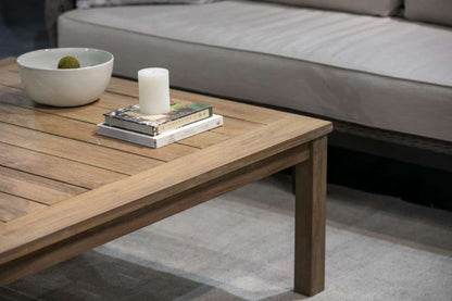 Sunset West - Coastal Teak Rectangular Coffee Table - SW5501-CT veiw 3