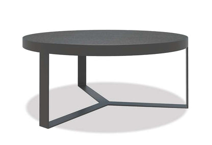 Sunset West - Bazaar - Contemporary 38in Round Coffee Table, Graphite Finish with Granite Top - SW4715-CT_CLOSEOUT veiw 1
