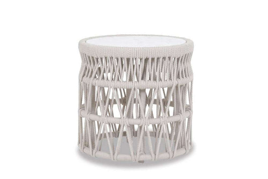 Sunset West - Dana End Table with Honed Carrara Marble Top - SW4301-ET veiw 1