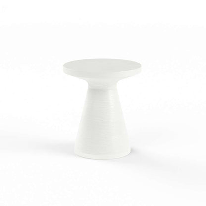 Sunset West - Bazaar - GRC Round End Table, Bone Finish - SW6203-BRET veiw 1