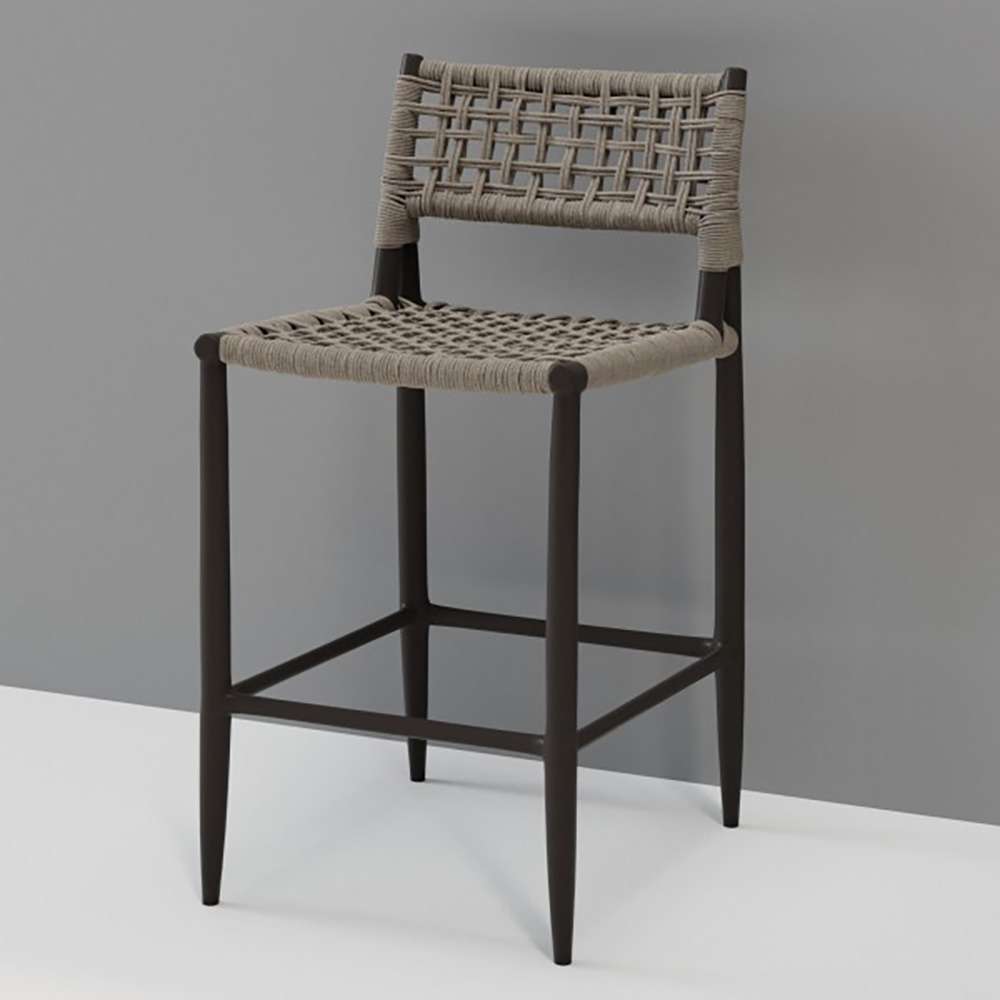Sunset West - Grigio Barstool - SW4602-7B veiw 3