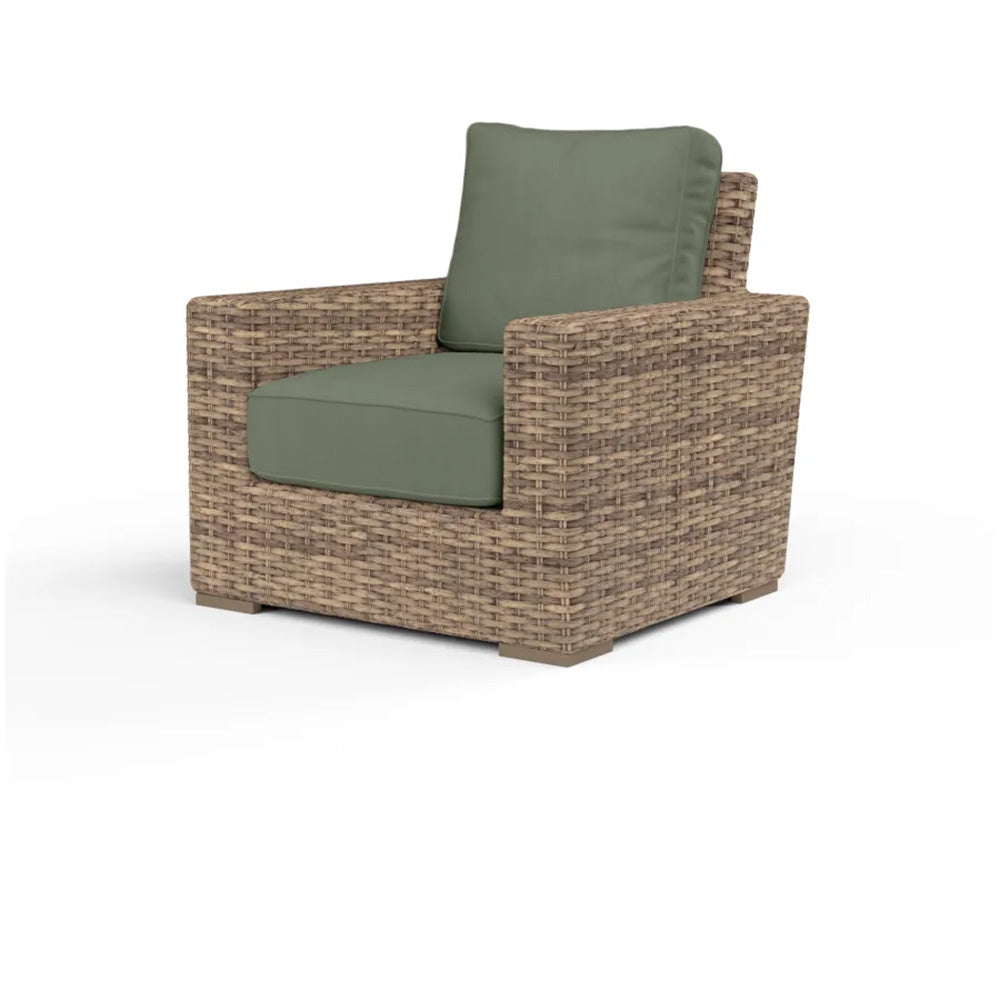 Sunset West - Havana Club Chair in Cast Sage w/ Self Welt - SW1701-21-48092 view 1
