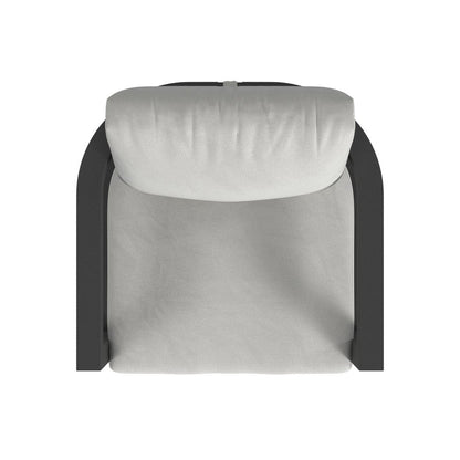 Sunset West - Malibu Club Chair in Cast Silver, No Welt - Blacks - SW7101-21-SLVR-STKIT view 5