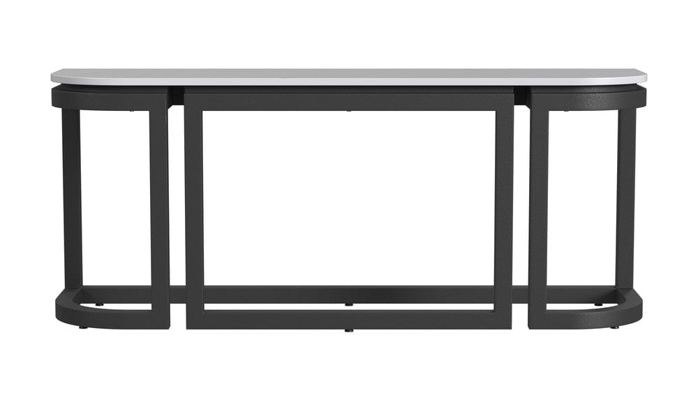 Sunset West - Malibu Console Table - Blacks - SW7101-CNSL view 2