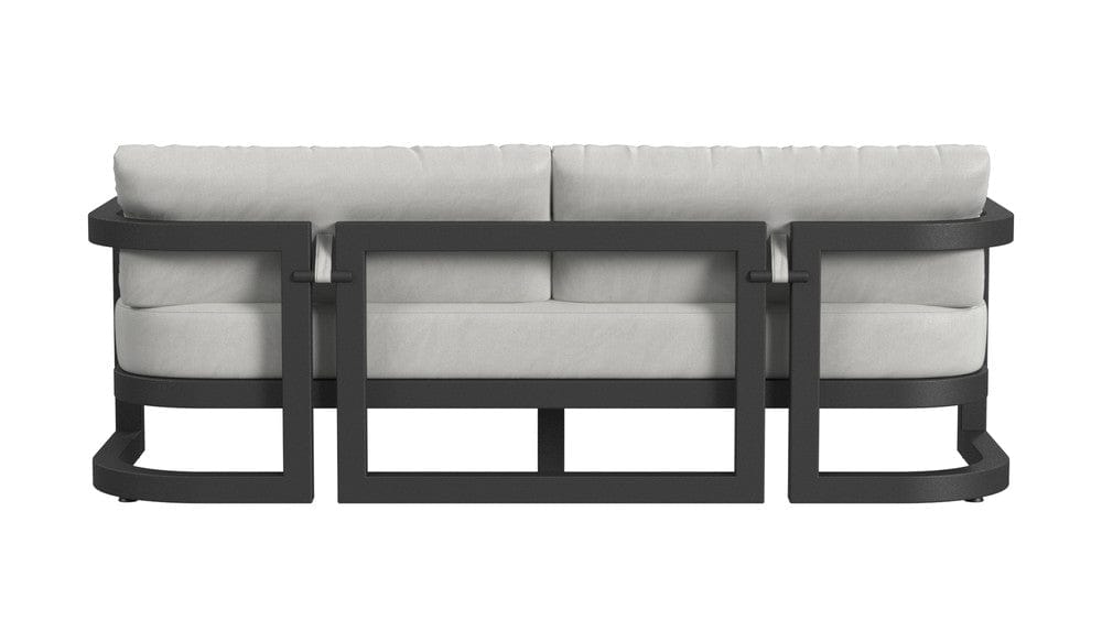 Sunset West - Malibu Sofa in Cast Silver, No Welt - Blacks - SW7101-23-SLVR-STKIT view 4