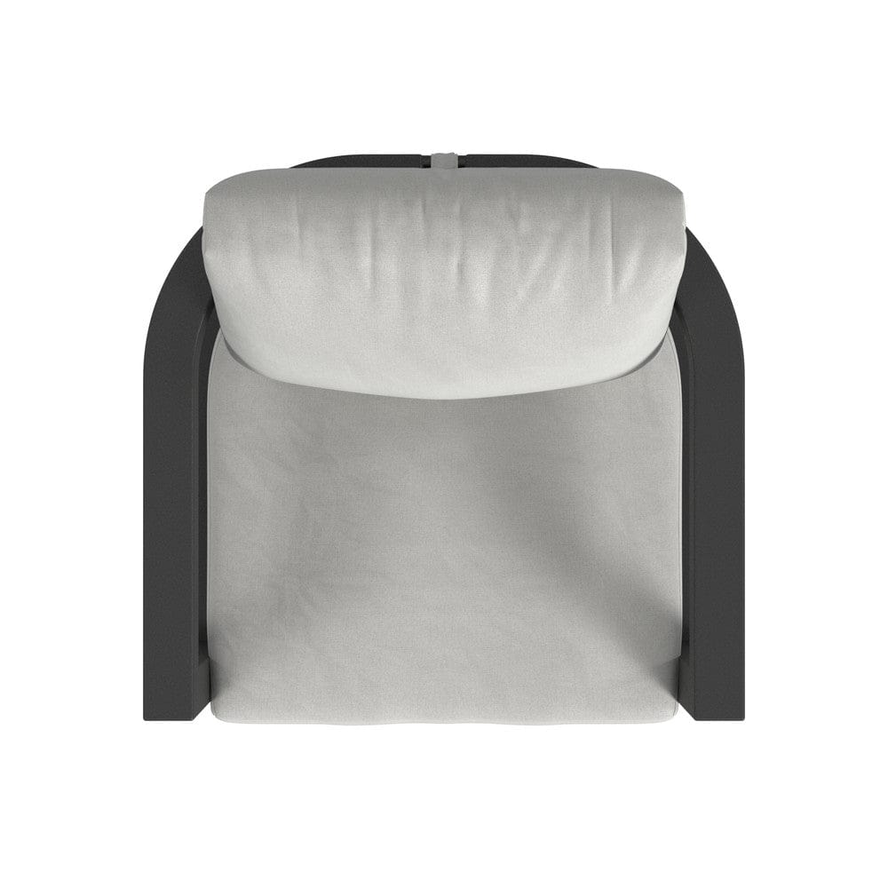 Sunset West - Malibu Swivel Chair in Cast Silver, No Welt - Blacks - SW7101-21S-SLV-STKIT view 5