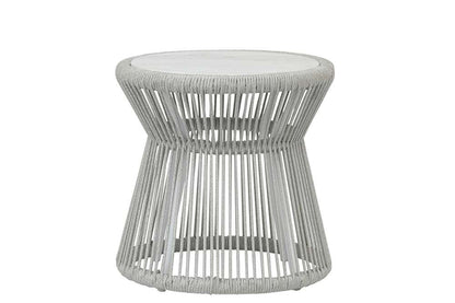 Sunset West - Miami End Table with Honed Carrara Marble Top - SW4401-ET veiw 1