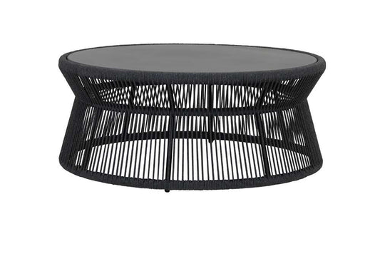 Sunset West - Milano Coffee Table w/ 40in Round Honed Absolute Granite Insert Top - SW4101-CT veiw 1