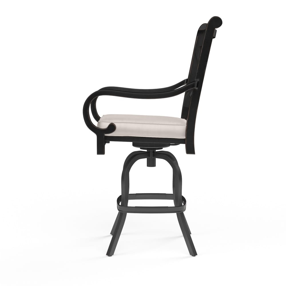 Sunset West - Monterey Counter Stool in Canvas Natural w/ Self Welt - SW3001-7C-5404 view 2