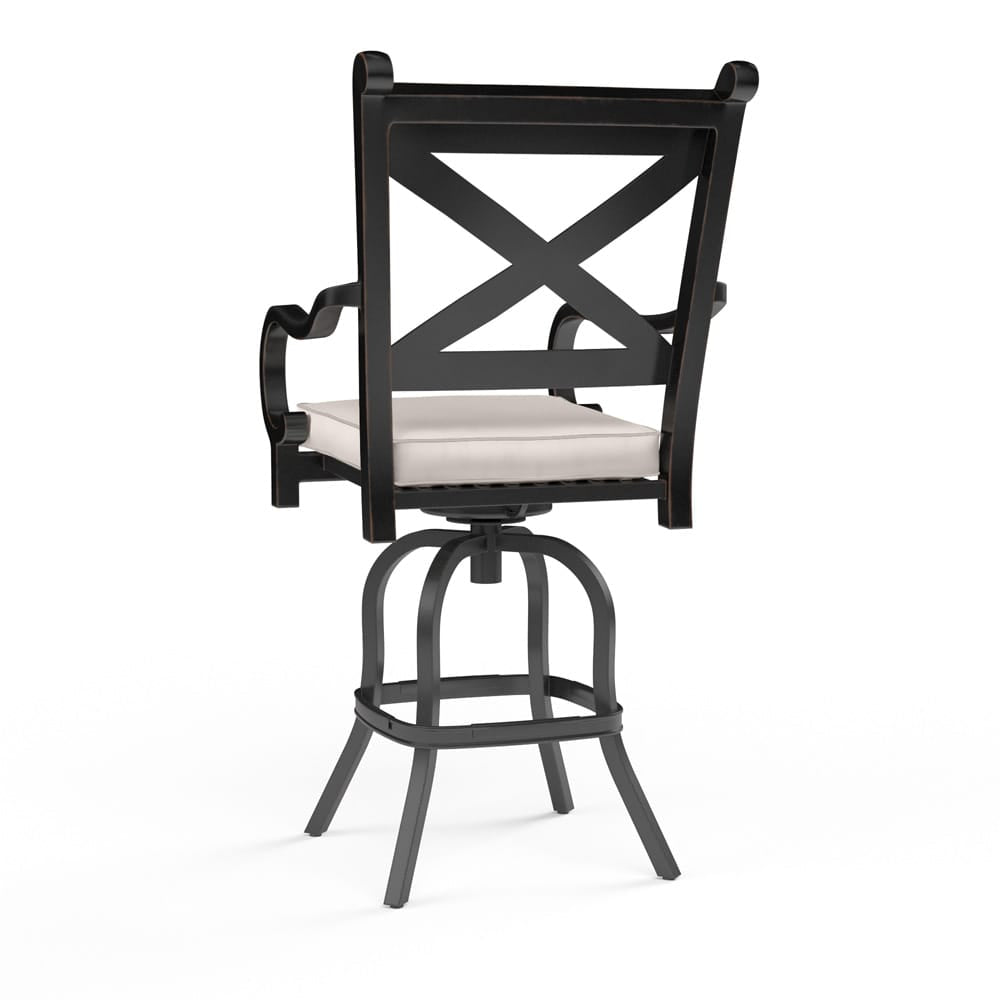 Sunset West - Monterey Counter Stool in Canvas Natural w/ Self Welt - SW3001-7C-5404 view 3