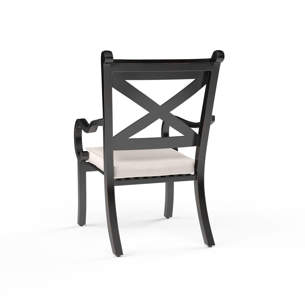 Sunset West - Monterey Dining Chair in Canvas Natural w/ Self Welt - SW3001-1-5404 view 3