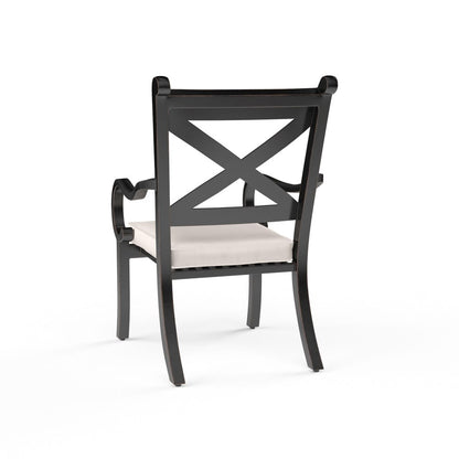 Sunset West - Monterey Dining Chair in Canvas Natural w/ Self Welt - SW3001-1-5404 view 3