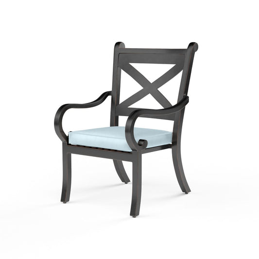 Sunset West - Monterey Dining Chair in Canvas Skyline w/ Self Welt - SW3001-1-14091 view 1