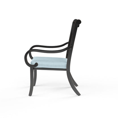 Sunset West - Monterey Dining Chair in Canvas Skyline w/ Self Welt - SW3001-1-14091 view 2