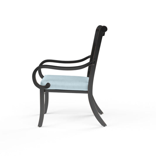 Sunset West - Monterey Dining Chair in Canvas Skyline w/ Self Welt - SW3001-1-14091 view 2