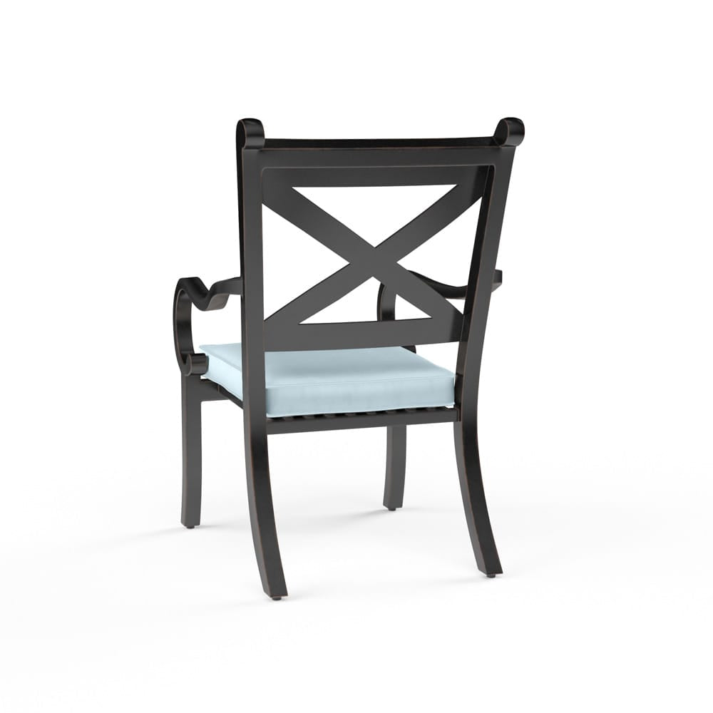 Sunset West - Monterey Dining Chair in Canvas Skyline w/ Self Welt - SW3001-1-14091 view 3
