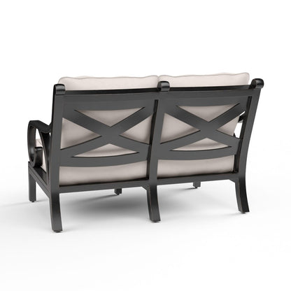 Sunset West - Monterey Loveseat in Canvas Natural w/ Self Welt - SW3001-22-5404 view 3