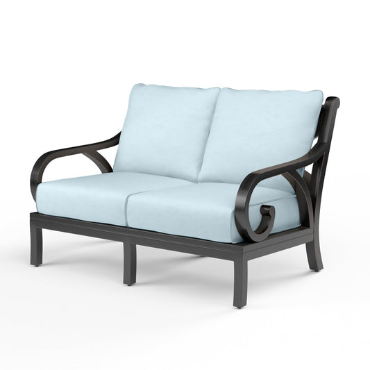 Sunset West - Monterey Loveseat in Canvas Skyline w/ Self Welt - SW3001-22-14091 view 1