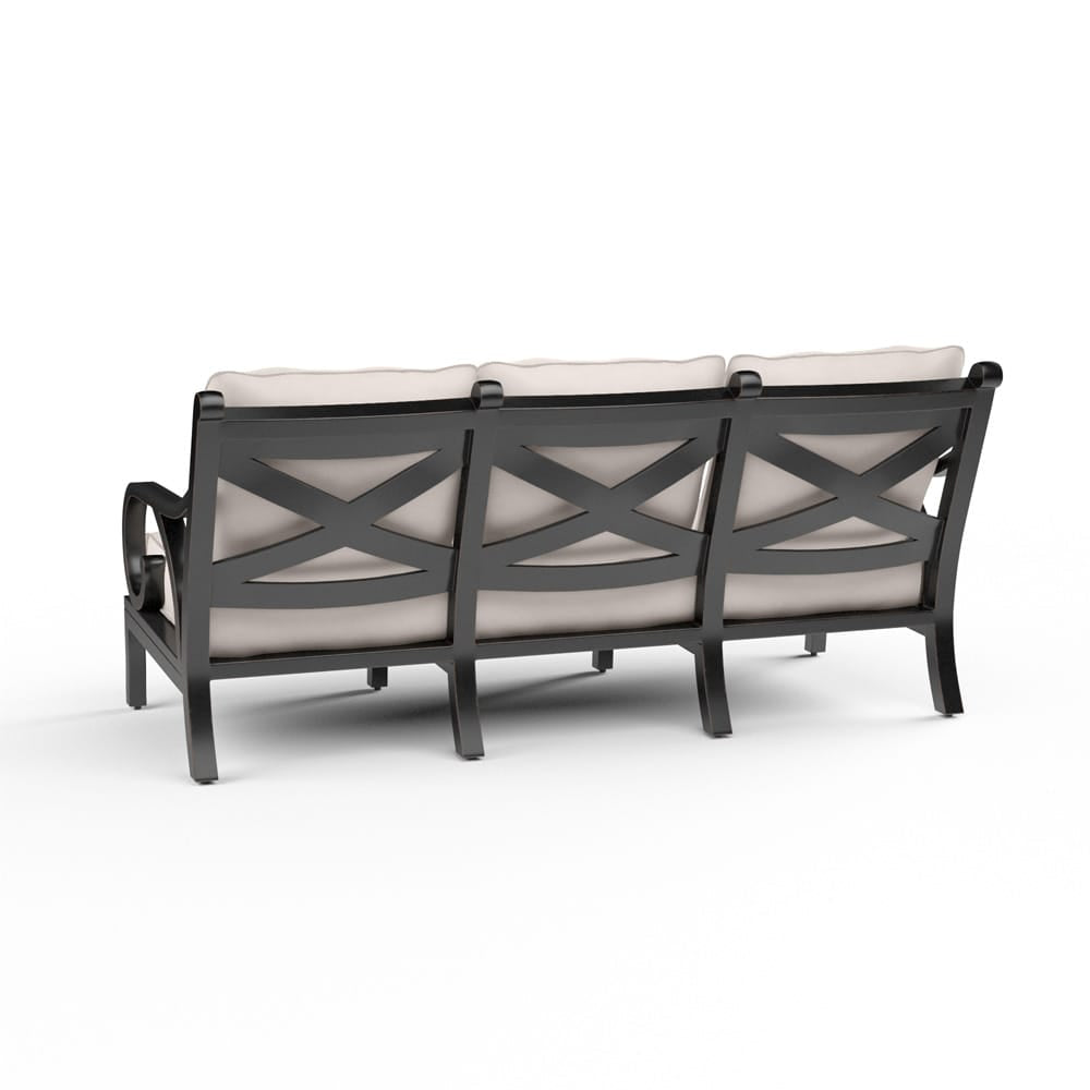 Sunset West - Monterey Sofa in Canvas Natural w/ Self Welt - SW3001-23-5404 view 3