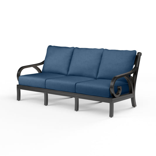 Sunset West - Monterey Sofa in Spectrum Indigo w/ Self Welt - SW3001-23-48080 view 1