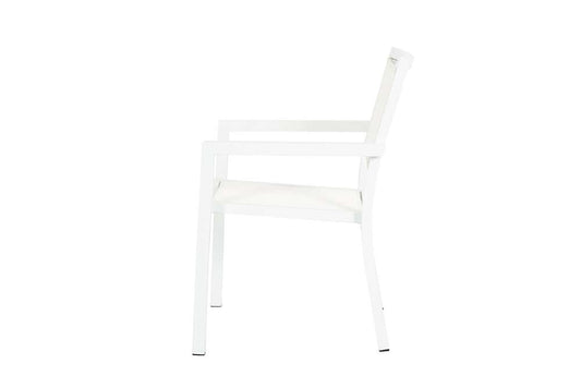 Sunset West - Naples Stackable Sling Dining Chair - SW1101-1 veiw 2