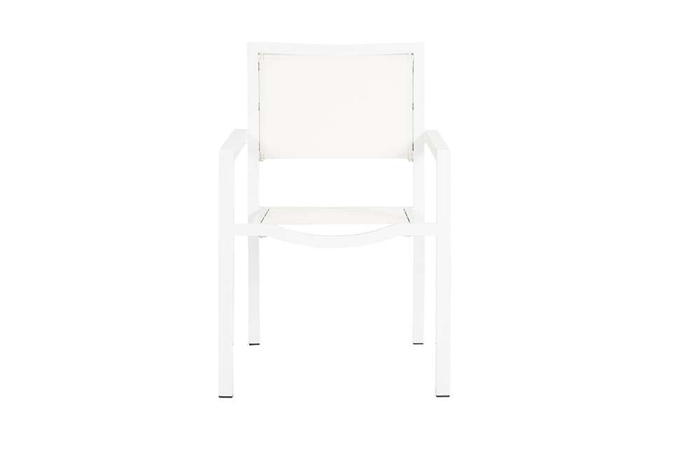 Sunset West - Naples Stackable Sling Dining Chair - SW1101-1 veiw 3