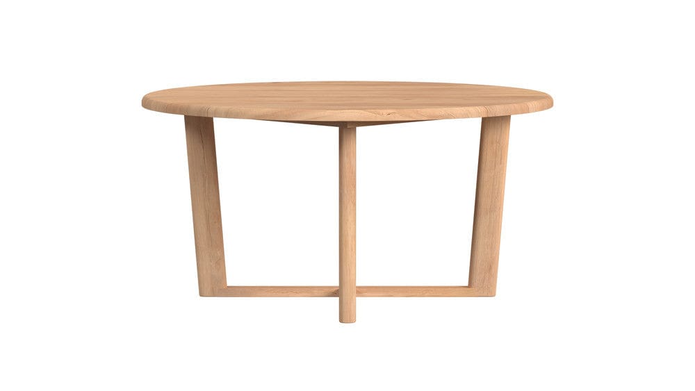 Sunset West - Natural Teak 56" Round Dining Table - Light Wood - SW5706-RDT56 view 2