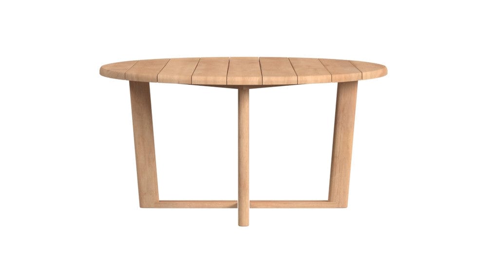 Sunset West - Natural Teak 56" Round Dining Table - Light Wood - SW5706-RDT56 view 3