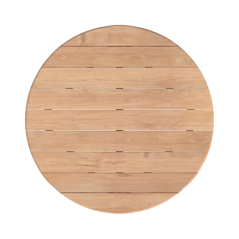 Sunset West - Natural Teak 56" Round Dining Table - Light Wood - SW5706-RDT56 view 4
