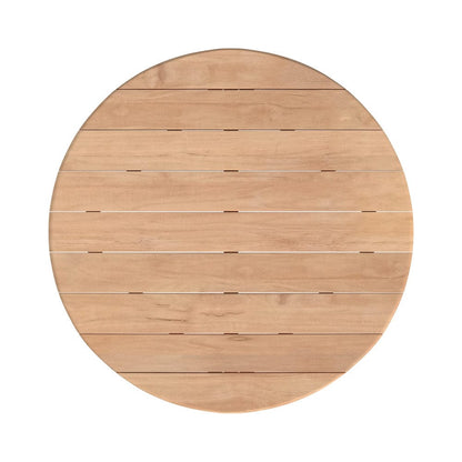 Sunset West - Natural Teak 56" Round Dining Table - Light Wood - SW5706-RDT56 view 4
