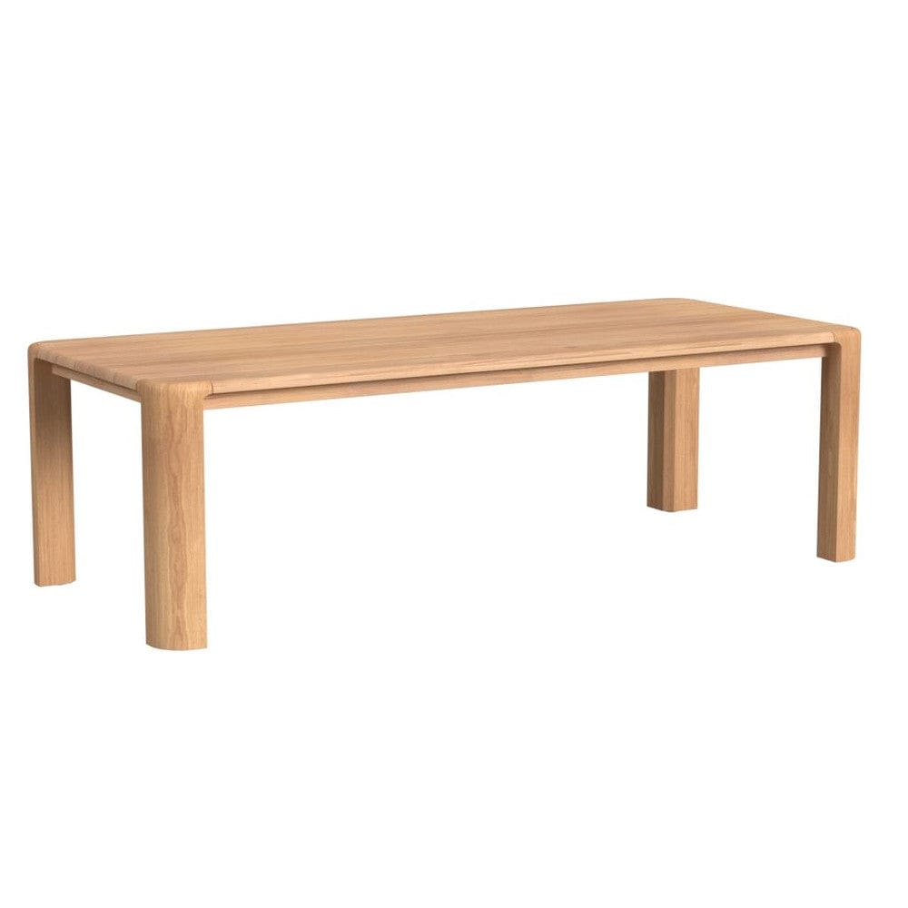 Sunset West - Natural Teak 96" Dining Table - Light Wood - SW5706-T96 view 1