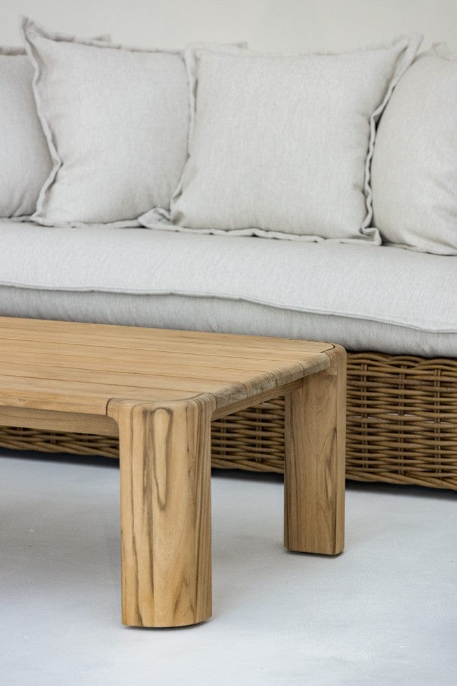 Sunset West - Natural Teak Coffee Table - Light Wood - SW5706-CT view 6