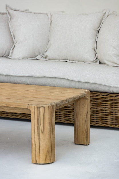 Sunset West - Natural Teak Coffee Table - Light Wood - SW5706-CT view 6