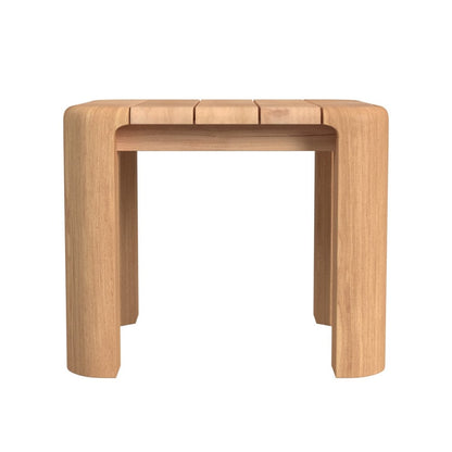 Sunset West - Natural Teak End Table - Light Wood - SW5706-ET view 3