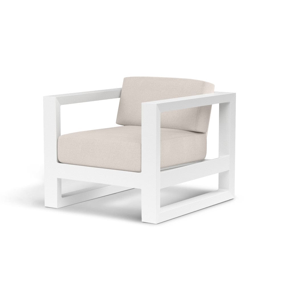 Sunset West - Newport Club Chair in Canvas Natural, No Welt - Whites/Creams/Beiges - SW4801-21-5404 view 1