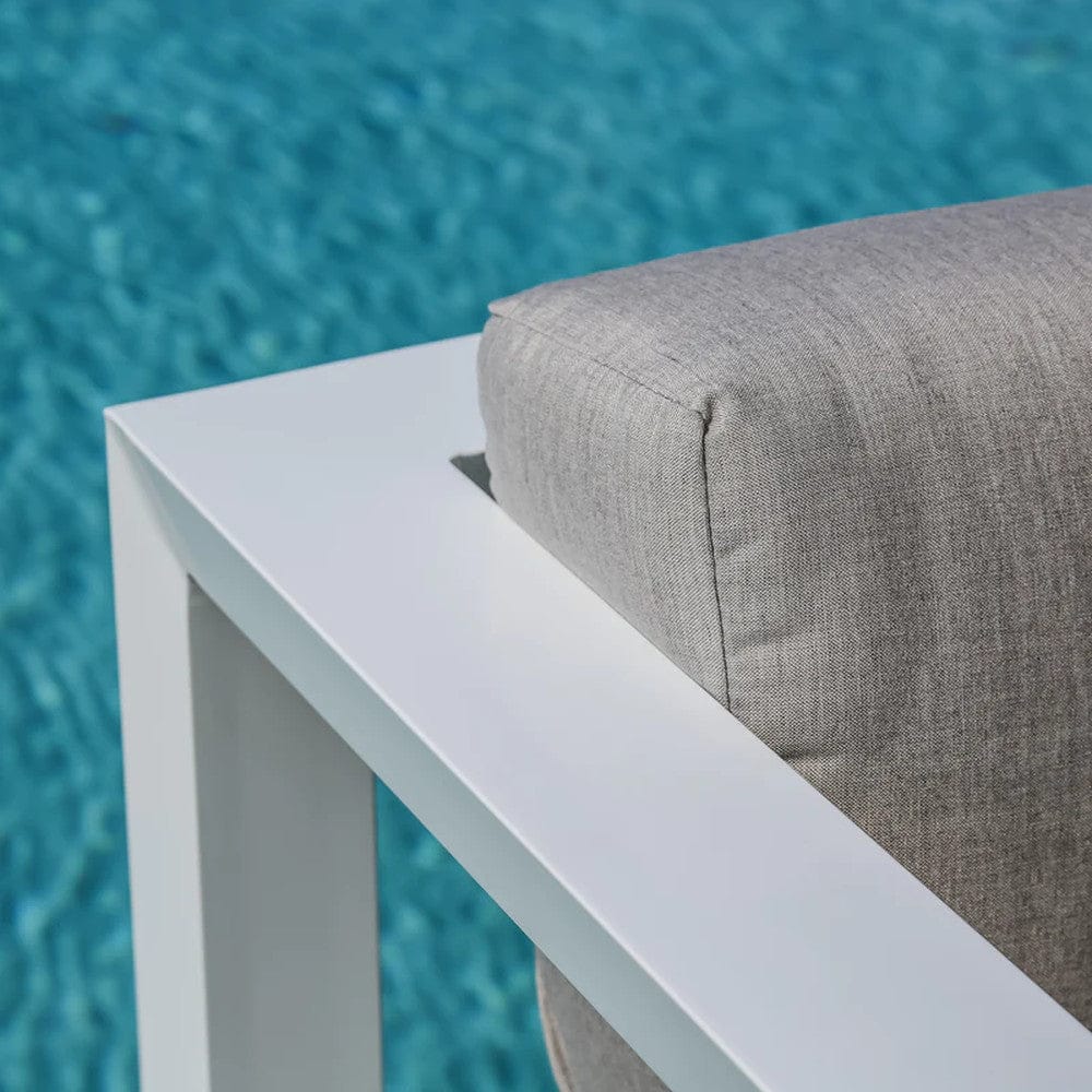 Sunset West - Newport Club Chair in Canvas Skyline, No Welt - Whites/Creams/Beiges - SW4801-21-14091 view 2