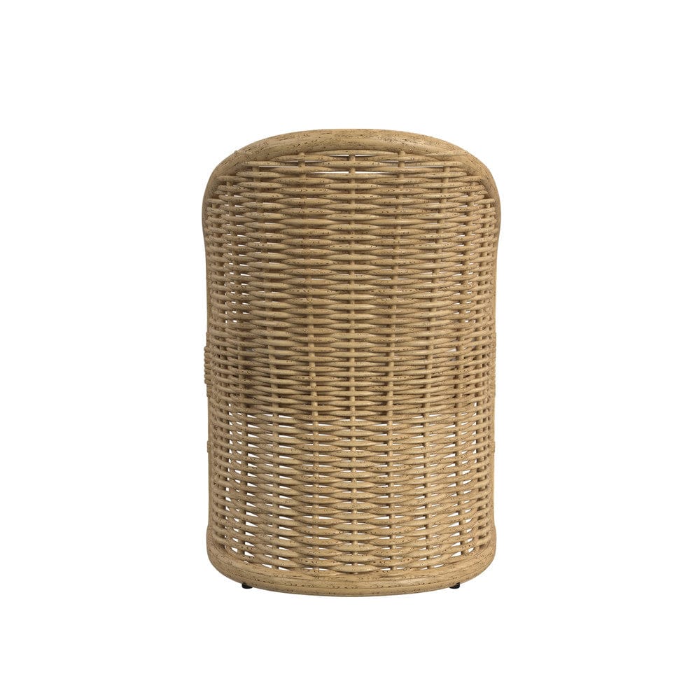 Sunset West - Playa Dining Chair in Soothe Pearl w/ Flange Welt - Medium Wood - SW7001-1-PRL-STKIT view 3
