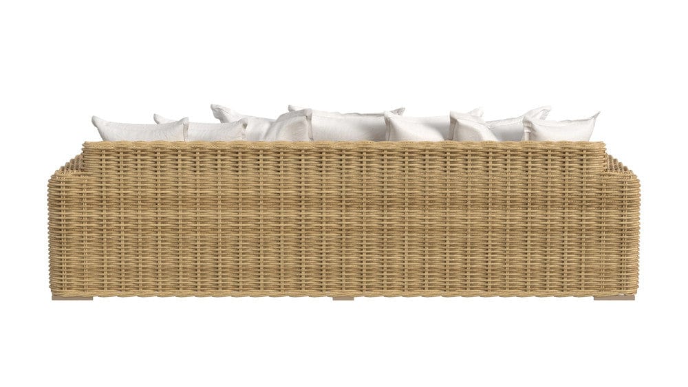 Sunset West - Playa Sofa in Soothe Pearl w/ Flange Welt - Medium Wood - SW7001-23-PRL-STKIT view 4