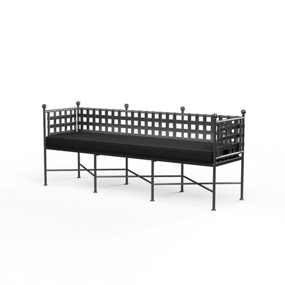 Sunset West - Provence Garden Bench in Spectrum Carbon w/ Self Welt - Grays - SW3201-BNCH-48085 view 1