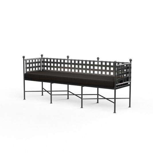 Sunset West - Provence Garden Bench in Spectrum Carbon w/ Self Welt - Grays - SW3201-BNCH-48085 view 1