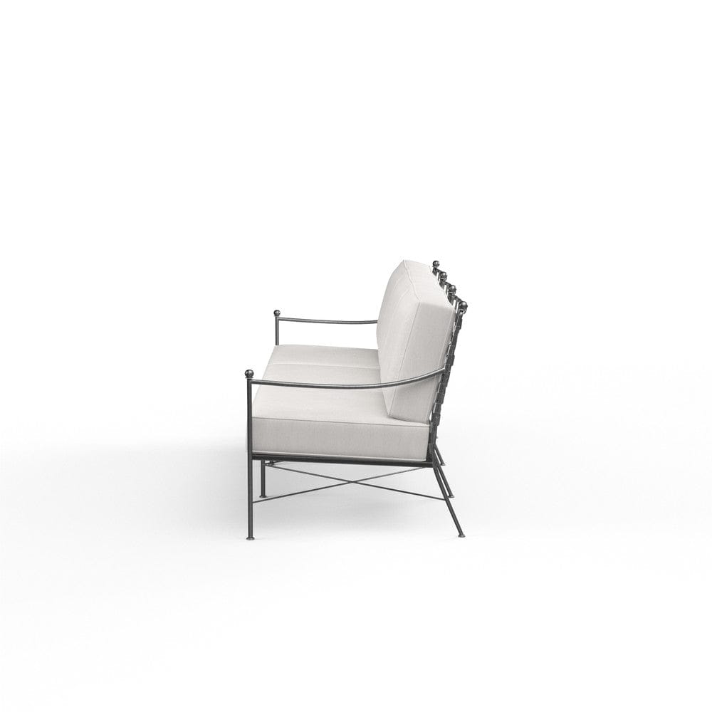 Sunset West - Provence Sofa in Canvas White w/ Self Welt - Blacks - SW3201-23-57003 view 3