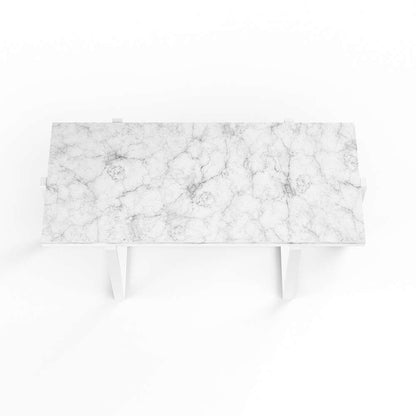 Sunset West - Bazaar - Rectangle Coffee Table, Front Finish with Carrara Marble Top - SW4707-CT_CLOSEOUT veiw 3