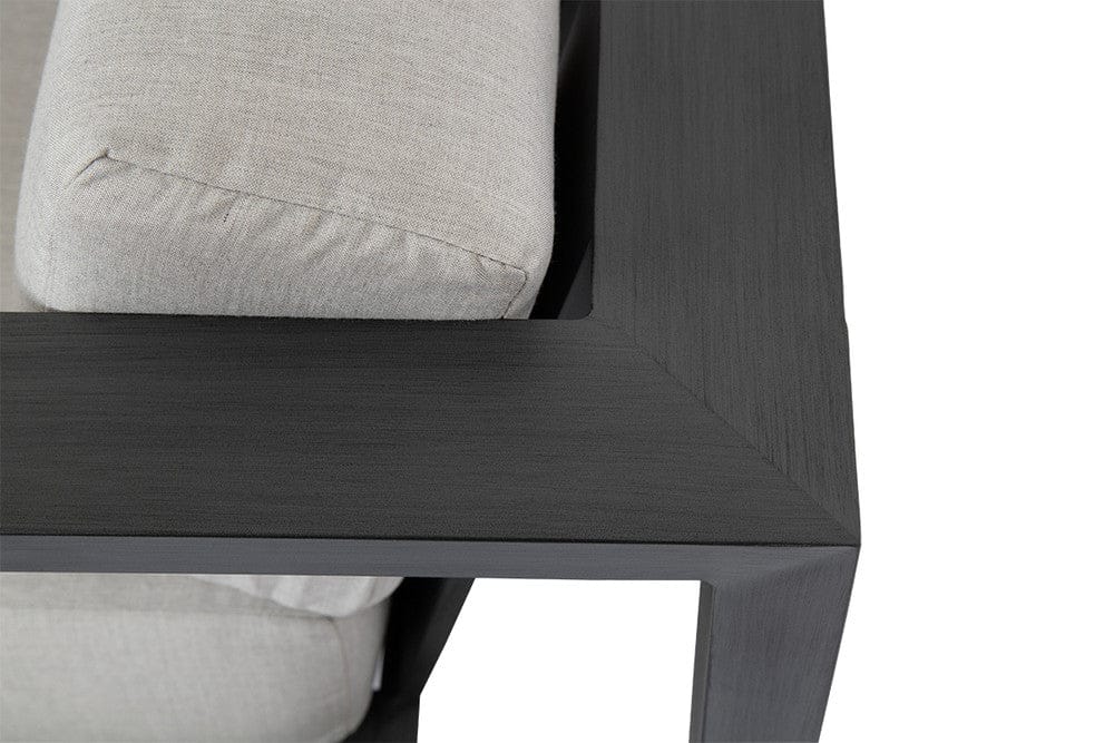 Sunset West - Redondo Armless Dining Chair in Canvas Skyline, No Welt - Grays - SW3801-1A-14091 view 2