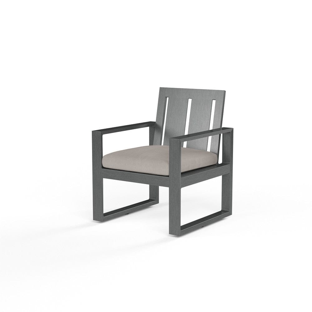 Sunset West - Redondo Dining Chair in Canvas Natural, No Welt - Grays - SW3801-1-5404 view 1