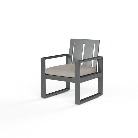 Sunset West - Redondo Dining Chair in Canvas Natural, No Welt - Grays - SW3801-1-5404 view 1