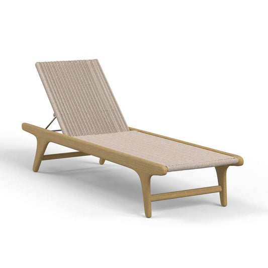 Sunset West - Sedona Chaise - Teak - SW5502-9 veiw 1