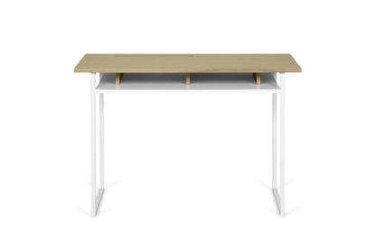 TEMAHOME - Bristol Desk in Light Oak, Pure White and White Steel - 9003054280 veiw 3